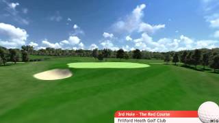 Frilford Heath  Hole 3  Red Course [upl. by Ahsiral]