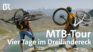 MountainbikeTour rund um Stilfser Joch Goldseetrail und Reschenpass  BergaufBergab  Doku [upl. by Yennor]