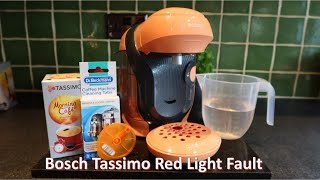 Bosch Tassimo Red Light Fault [upl. by Oer]