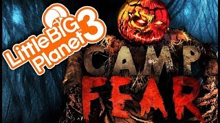 CAMP FEAR PART TWO  Little Big Planet 3 Multiplayer 141 [upl. by Ettennil]