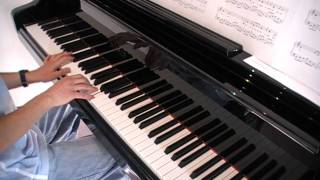 Leonard Cohen  quotHallelujahquot played on piano [upl. by Chimene658]