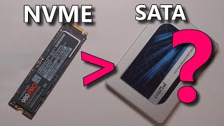 Are NVME SSDs EVEN Worth It NVME vs SATA [upl. by Naltiak171]