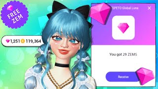 How To Get FREE ZEMs FAST in ZEPETO ZEPETO TUTORIAL 2024 [upl. by Lirrehs]