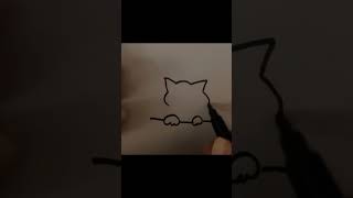 Cute doodle Easy doodles Doodle art shorts artist viralvideo tutorial doodle video [upl. by Omolhs226]