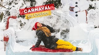 WORLDS BIGGEST WINTER CARNAVAL  Carnaval de Quebec in Quebec City [upl. by Linetta]