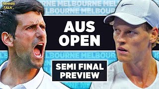 Djokovic vs Sinner  Australian Open 2024 SF  Tennis Prediction [upl. by Rusert]