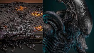 Hot Toys Alien Romulus Xenomorph Figure Preview [upl. by Sven193]