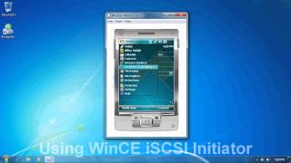 KernSafe Tutorials  Using FREE mobile iSCSI Initiator with iStorage Server [upl. by Cheung]