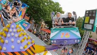 New Crazy Dance  TantilloZeppieri Onride Video Nikolauskirmes Eupen 2021 [upl. by Gnilrets]