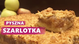 Szarlotka na kruchym cieście najlepsza jaką jadłam😋🍏🍎 [upl. by Critchfield]