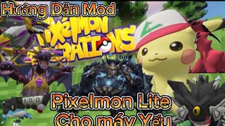 💥Hướng Dẫn Mod Pixelmon Giống Lộc Zutaki Cho Máy Yếu Trên Trên Điện Thoại [upl. by Akceber]