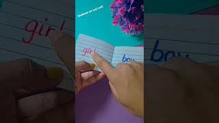 easy paper game 🎮  paper game short Shabnam art and craft [upl. by Wilkison]