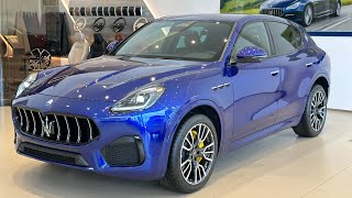 2023 Maserati Grecale GT Blue Color  Exterior and Interior [upl. by Lettie]