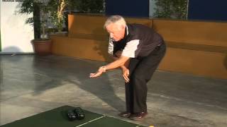 Nelson Indoor Bowls  Training Video  Stance [upl. by Ravi]