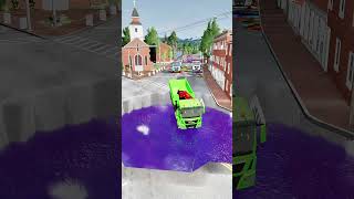 dumpertruck truck pothole simulation shorts [upl. by Liew314]