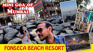 Fonseca Beach Resort  Mini Goa of Mumbai  Beach stay [upl. by Adnylg]