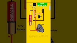 Normal Amplifier Circuit l electronic amplifier diy [upl. by Lorelle]