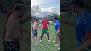 Statue Of Ronaldo Or Real Person 🤯shorts [upl. by Nedmac]