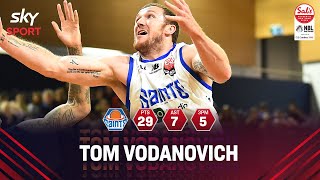 Tom Vodanovich 29 PTS 11of15 FG vs Otago Nuggets [upl. by Rosen876]