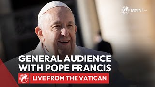 LIVE from the Vatican  General Audience with Pope Francis  April 3rd 2024 [upl. by Neelloj]