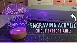 You can do THIS with your Cricut Explore Air 2 ENGRAVING Acrylic with Cricut Explore Air 2 Tutorial [upl. by Peednama]