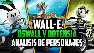 WallE Oswald y Ortensia Los Nuevos Personajes de Disney SpeedStorm [upl. by Oinotnanauj]