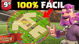 Como GANAR el Nuevo DESAFÍO de CLASH OF CLANS 💪 Evento de Haaland Atacar El noble Número 9 [upl. by Staw202]