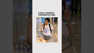 Easily Remove common stains Save it for later ytshorts aesthetic hacks removal fypシ゚ [upl. by Aloek]