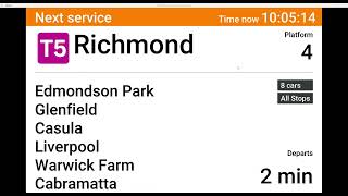 Vlog 311 T5 Cumberland Line Leppington to Richmond [upl. by Fraase105]