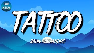 🎵 Reggaeton Rauw Alejandro – Tattoo  Bad Bunny Rey Effective Pablo Alborán Mix Letra [upl. by Syverson]