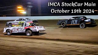 IMCA StockCar Main At Central Arizona Raceway 101924 [upl. by Kenney372]