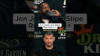 Jon Jones and Stipe REACTION is HILLARIOUS [upl. by Revkah]