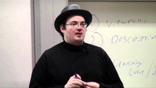 Brandon Sanderson Lecture 3 First person viewpoints 25 [upl. by Lerim]