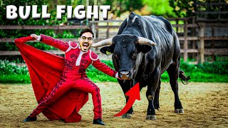 Will The Bull Attack Me सांड को लाल कपड़ा दिखाने पे क्या होगा 10 Myths in Real Life [upl. by Raimondo842]