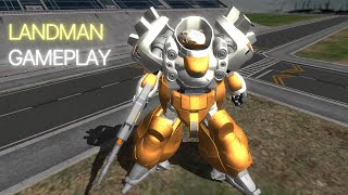 Mobile Suit Landman Rodi GAMEPLAY  GUNDAM GAMEPLAY  Gundam IronBlooded Orphans gundam [upl. by Koh]