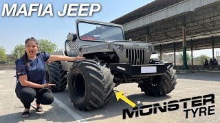 ऐसी JEEP नहीं देखी  HIGHLY MODIFIED OPEN JEEP 🤍 [upl. by Aivatnohs]