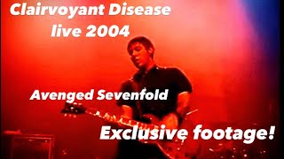 Clairvoyant Disease  Avenged sevenfold live 2004 RARE [upl. by Ednutabab]