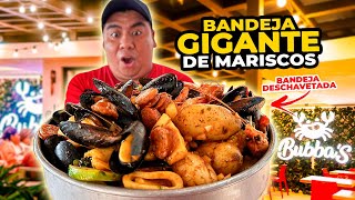 🤤PROBANDO la MEJOR BANDEJA GIGANTE de MARISCOS super económica [upl. by Ycnuahc557]