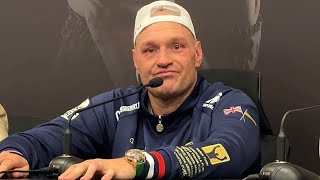 Tyson Fury FIRST WORDS on loss to Oleksandr Usyk amp REMATCH [upl. by Aicul520]