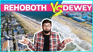 Rehoboth Beach DE vs Dewey Beach DE  Living In Coastal Delaware [upl. by Ashlie]