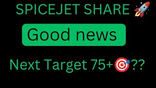 SPICEJET SHARE LATEST NEWS 🔥 SPICEJET SHARE NEXT TARGET 🎯 SPICEJET SHARE GOOD NEWS 🚀 [upl. by Anivahs]