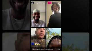 King Yella Vs Fyndee Boy Instagram Live [upl. by Chance447]