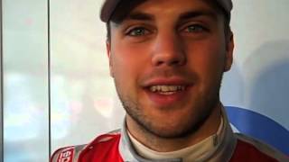 Interview Laurens Vanthoor  Audi Sport Team WRT  Total 24h Spa 2012 [upl. by Richel]