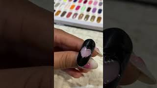 heart design nailtutorial nails naildesign [upl. by Euqirne]