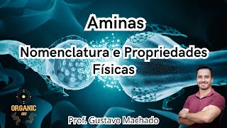 Aminas  Nomenclatura e Propriedades Físicas [upl. by Ledniahs]