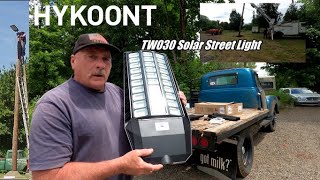 Hykoont Solar Street Light Review [upl. by Nitsruk]