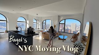 NYC Moving Vlog  Movein to our APT with us I Furniture Shopping l Poliform l Molteni l Dior [upl. by Vanya]