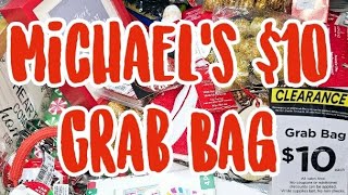 🚨Grab Bag Time 🚨 Michaels 10 Grab Bag Part 1 [upl. by Amein516]