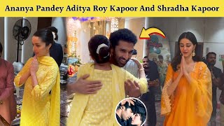 Ananya Pandey Shraddha Kapoor And Aditya Roy Kapoor ❤️ Ananya Pandey And Shraddha Kapoor 😍 MG [upl. by Nevsa497]