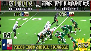 5 QB DJ Lagway  603 yds 15 Willis vs 22 The Woodlands Football  FULL GAME [upl. by Zelde]